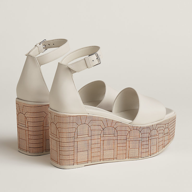 25S新作★【HERMES】Sandales Kalis 35 厚底 Kalis 35 sandal | Hermès USA